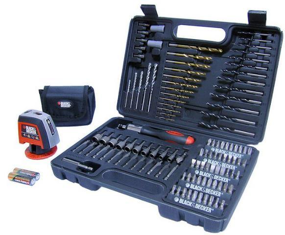 Kit Especial Nível Laser Black&Decker A7132-LA - 115 Peças